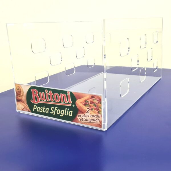 contenitore custom in plexiglass per paste fresche